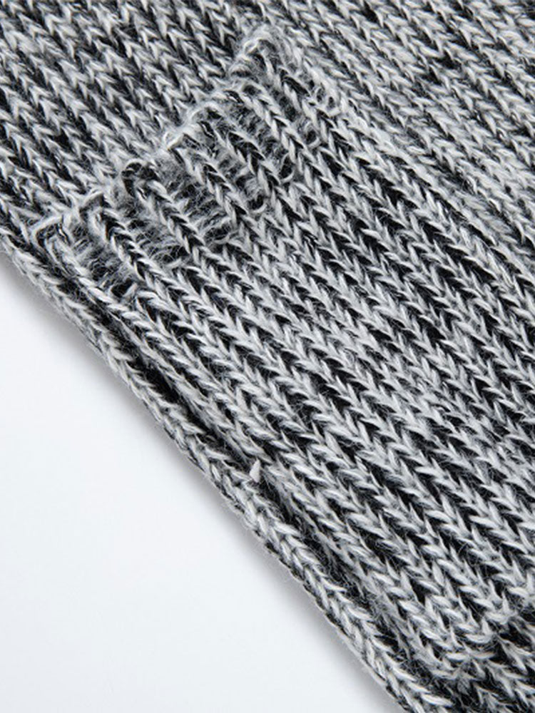 Long Line Knitted Hooded Cardigan