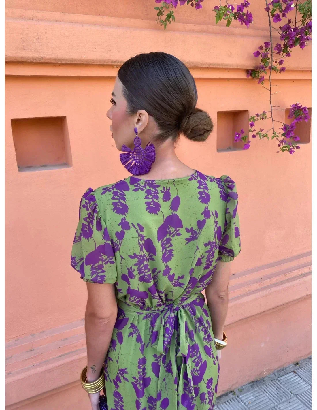 Melys | Chic Floral Print Dress