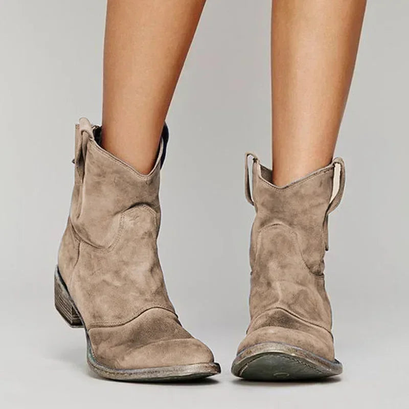 Paloma™ Vintage Western Ankle Boots