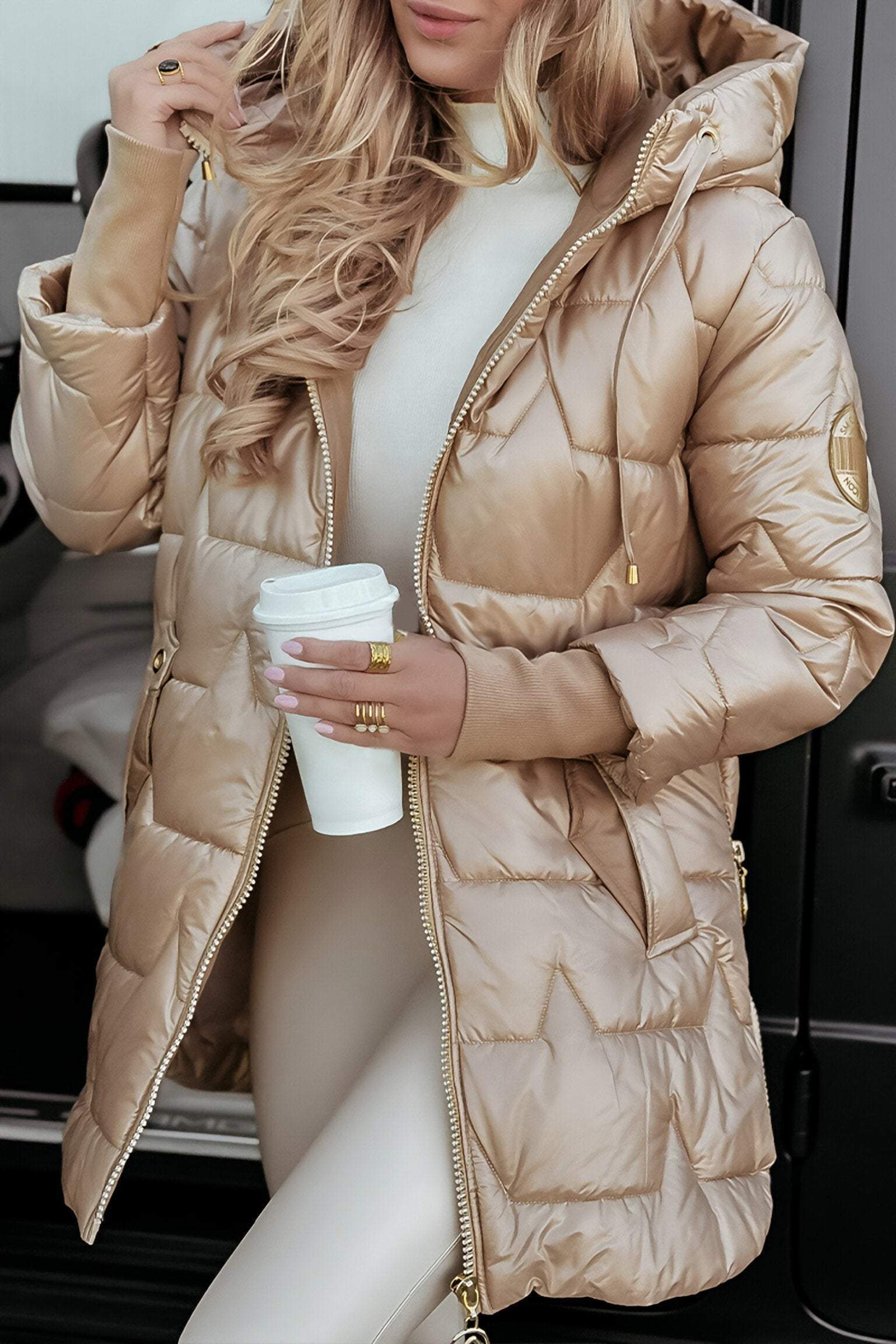 Solea™ Luxe Hooded Winter Coat