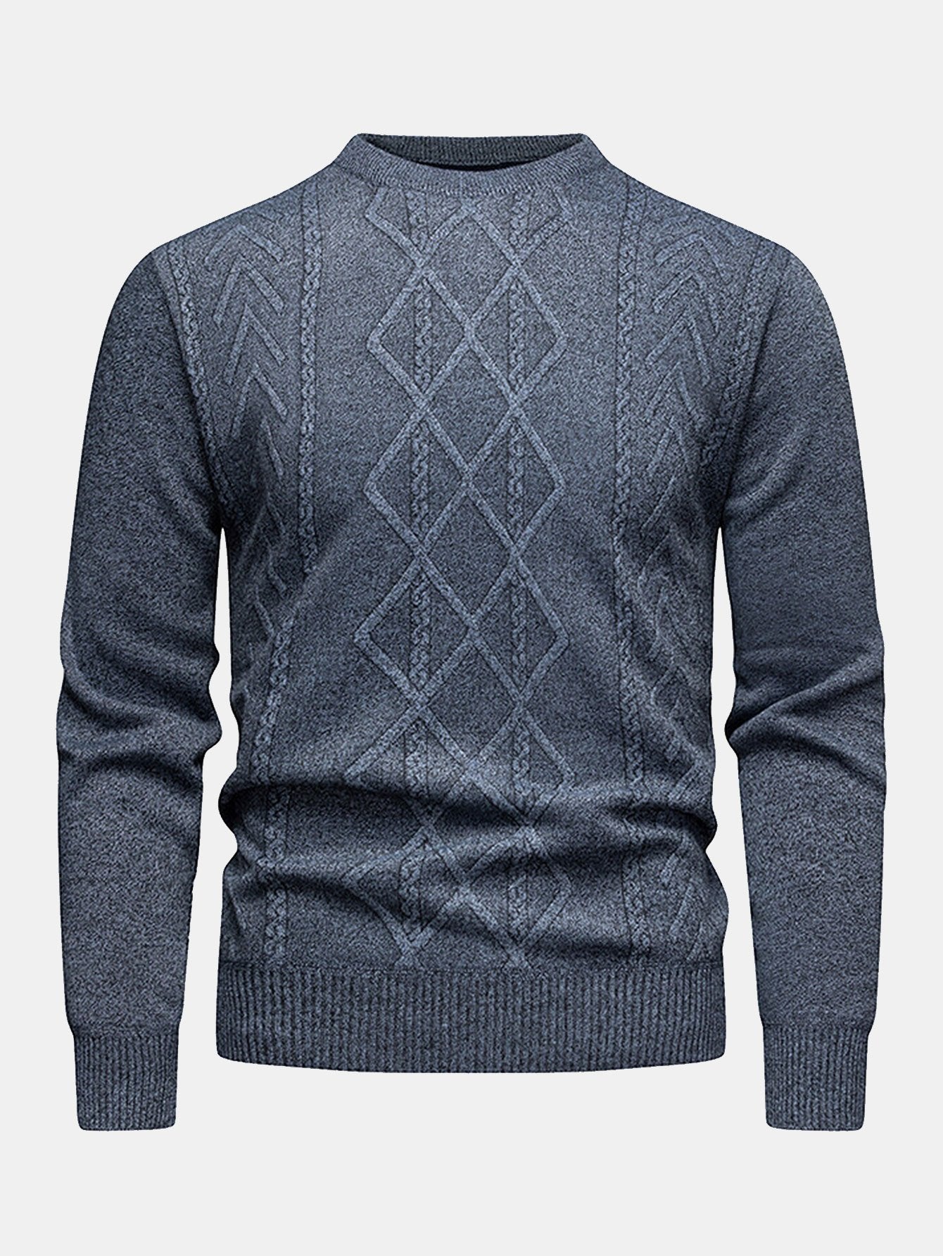 Geometric Jacquard Jumper