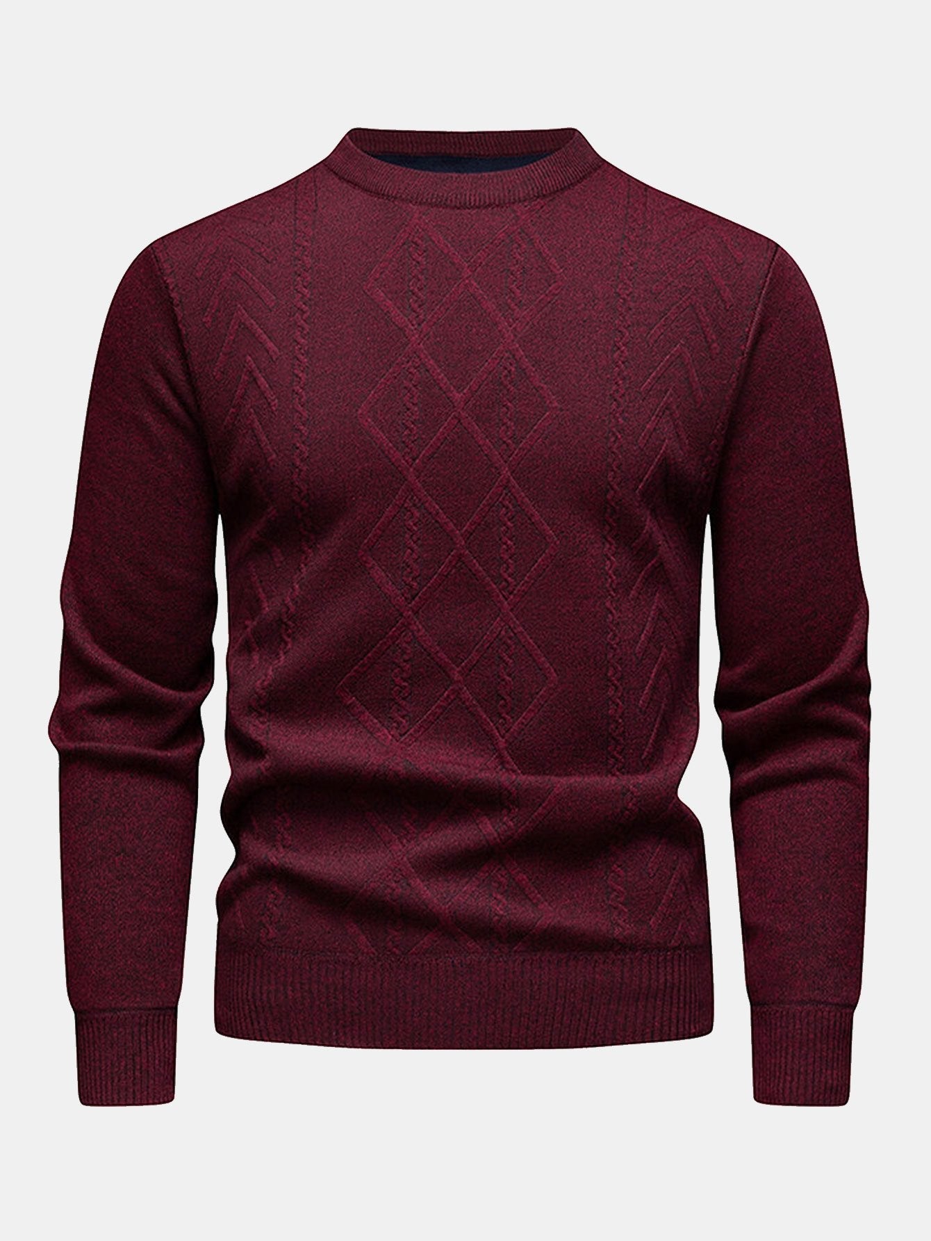 Geometric Jacquard Jumper