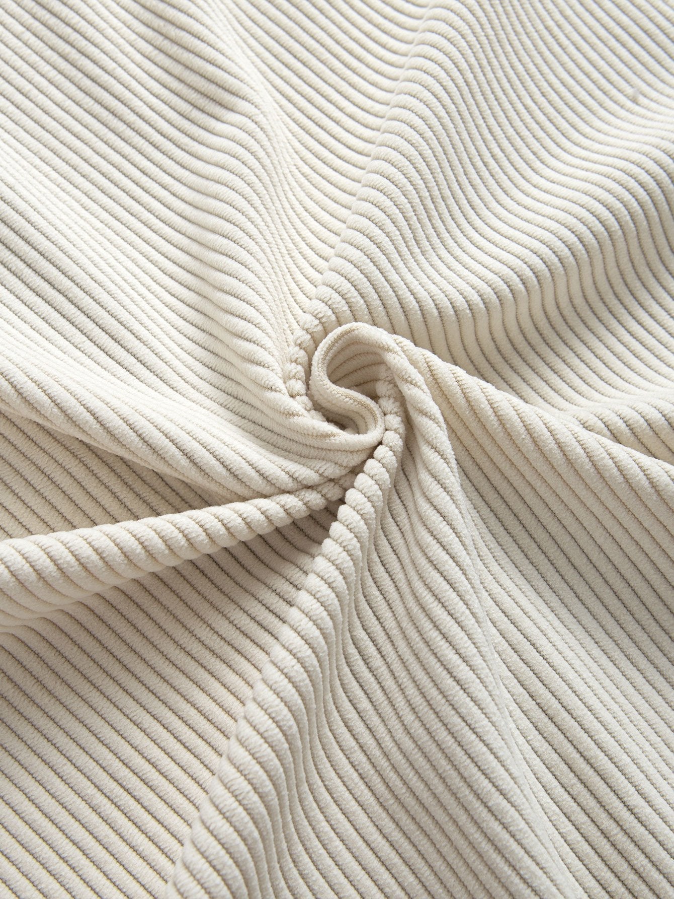 Colorblock Corduroy Button Up Shirt