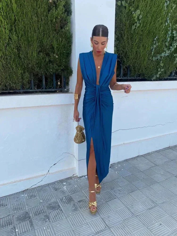 Cordelia | Sophisticated Draped Dress