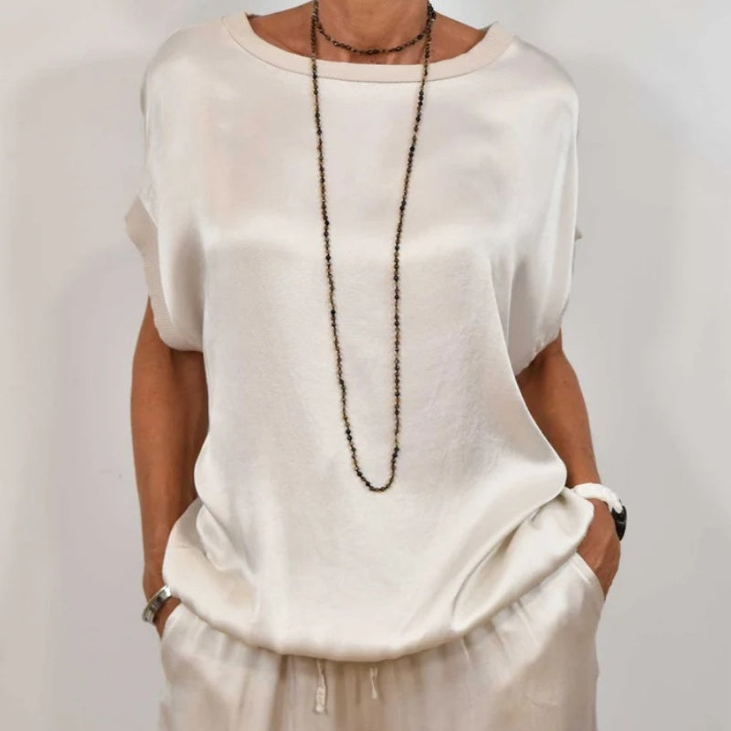 Oceane™ Elegant Loose Shirt Pants Set