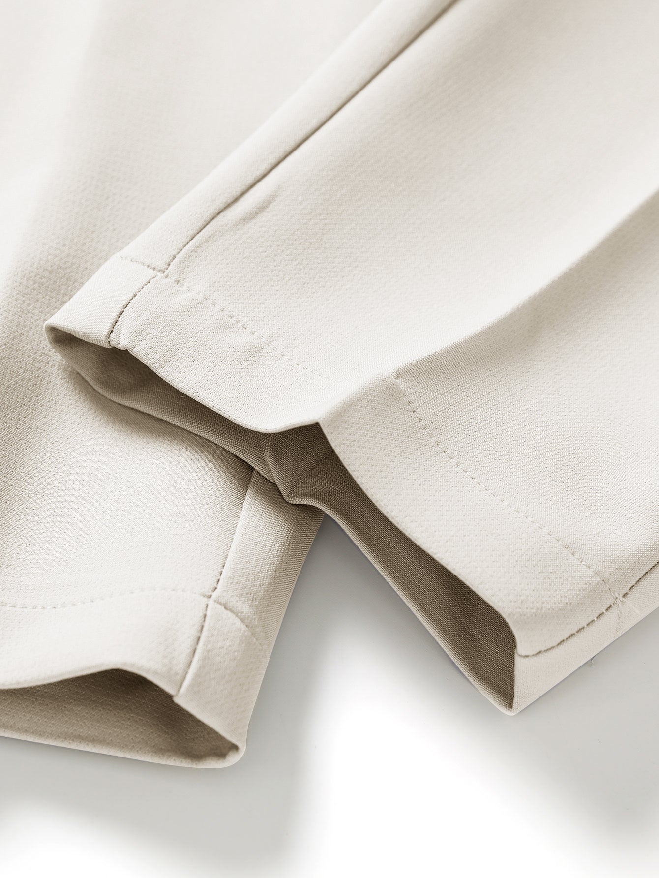 Slim Fit Tapered Cropped Trousers