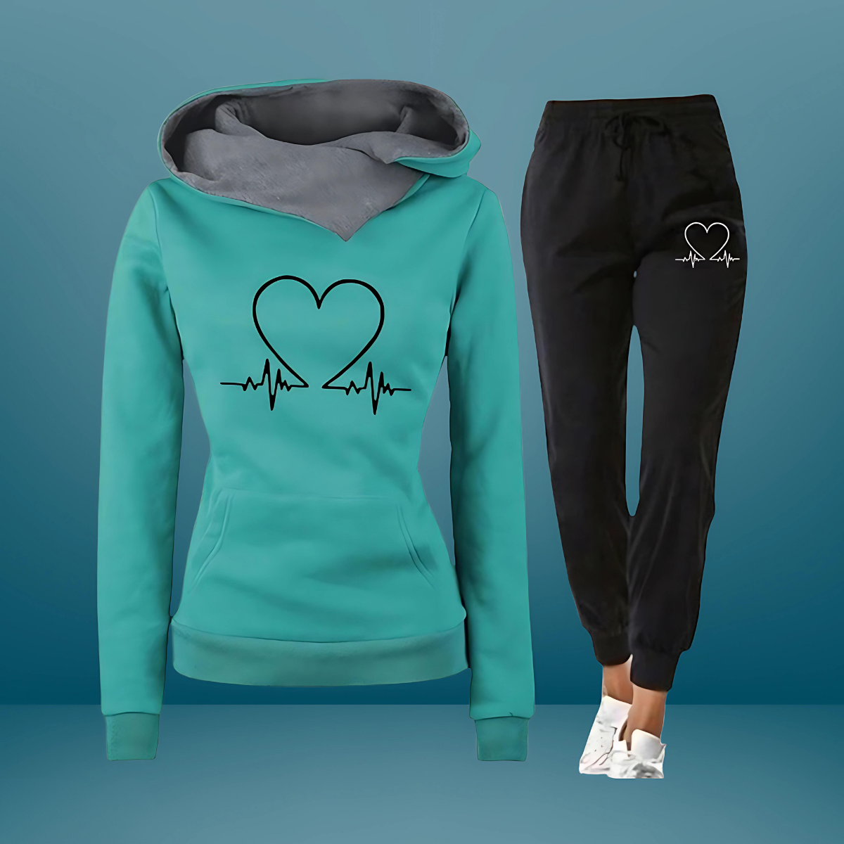 LoveFit™ Hoodie & Jogger Set
