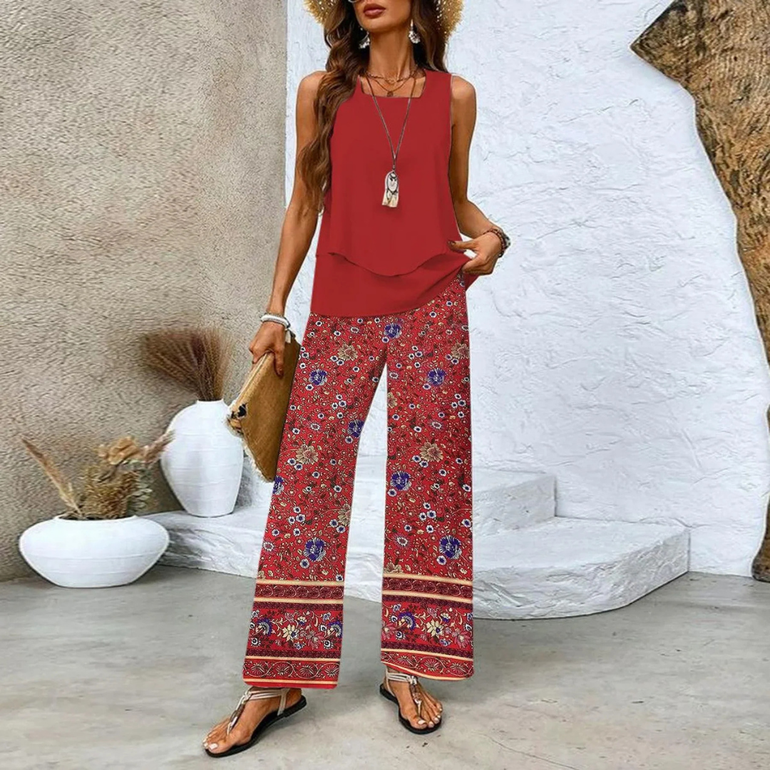 Romy™ Boho Chic Holiday Co-Ord Set