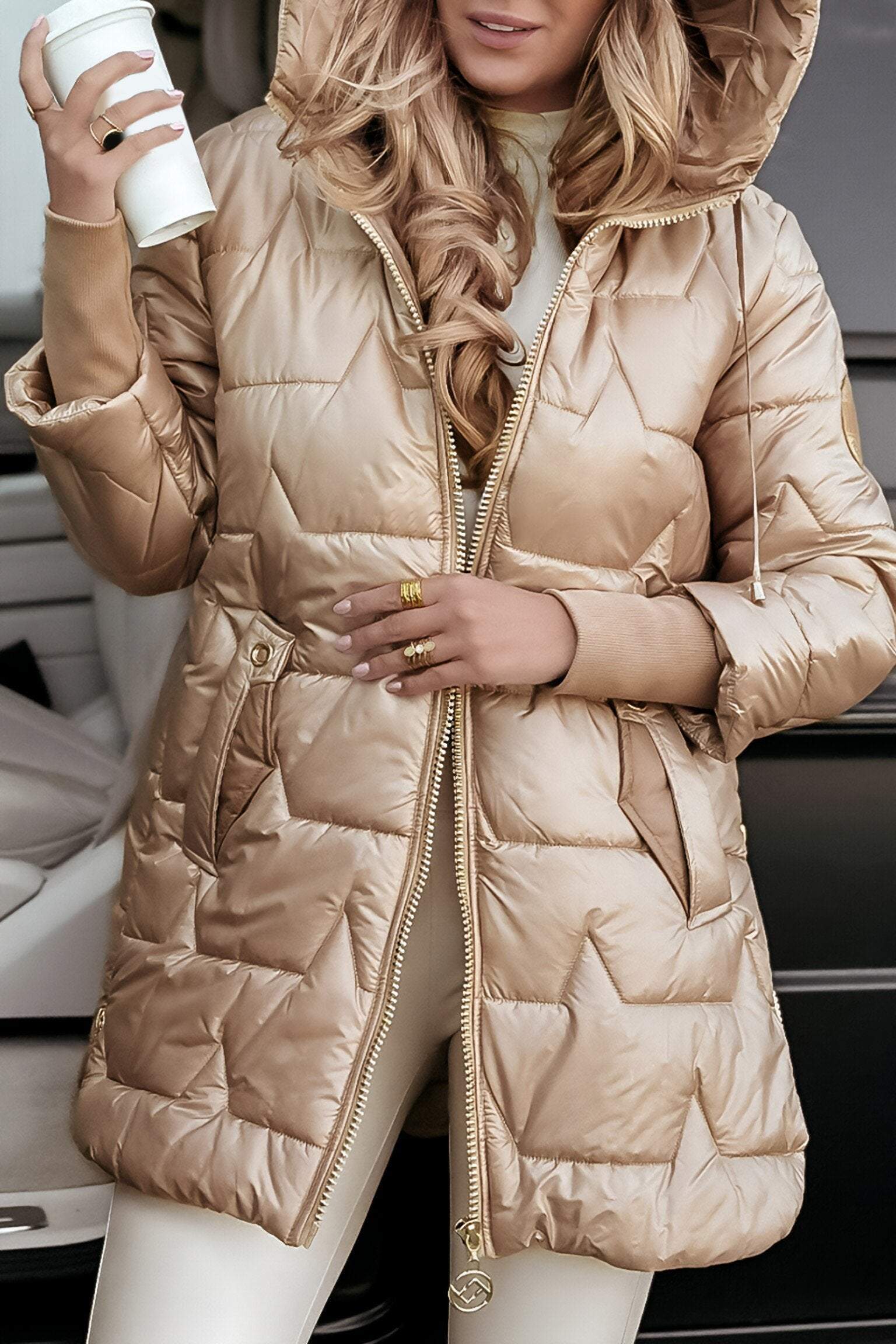 Solea™ Luxe Hooded Winter Coat