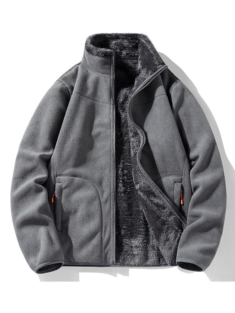 Reversible Teddy Fleece Coat
