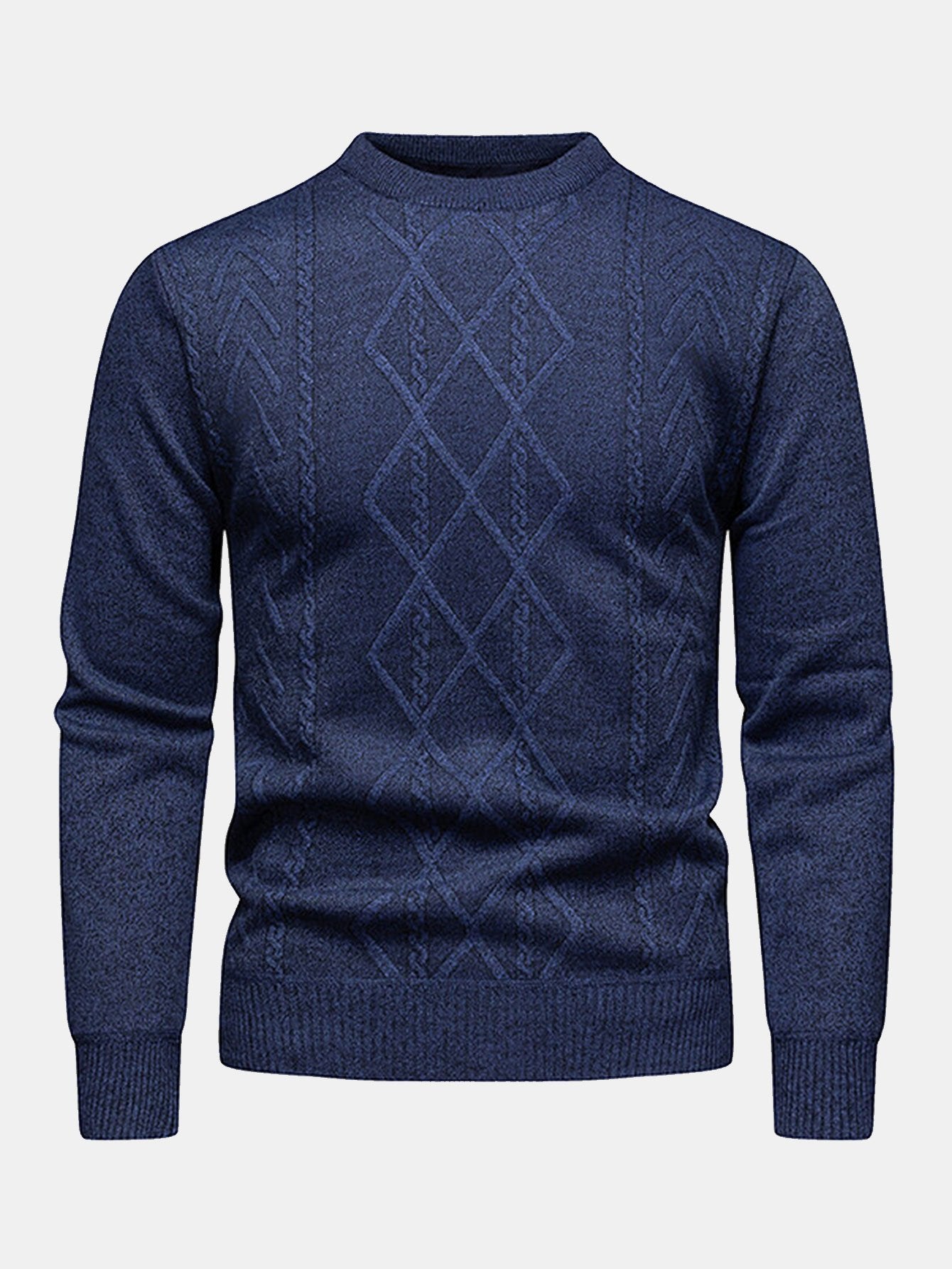 Geometric Jacquard Jumper