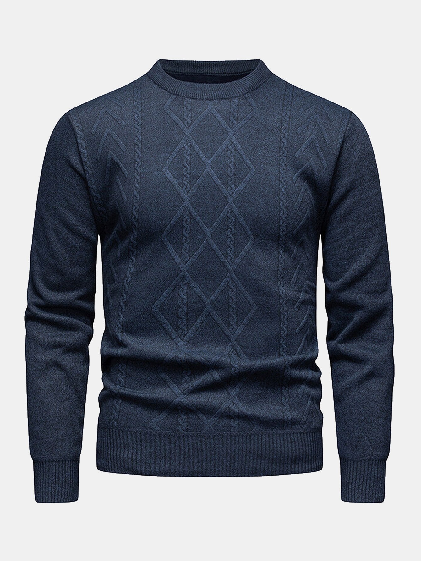 Geometric Jacquard Jumper