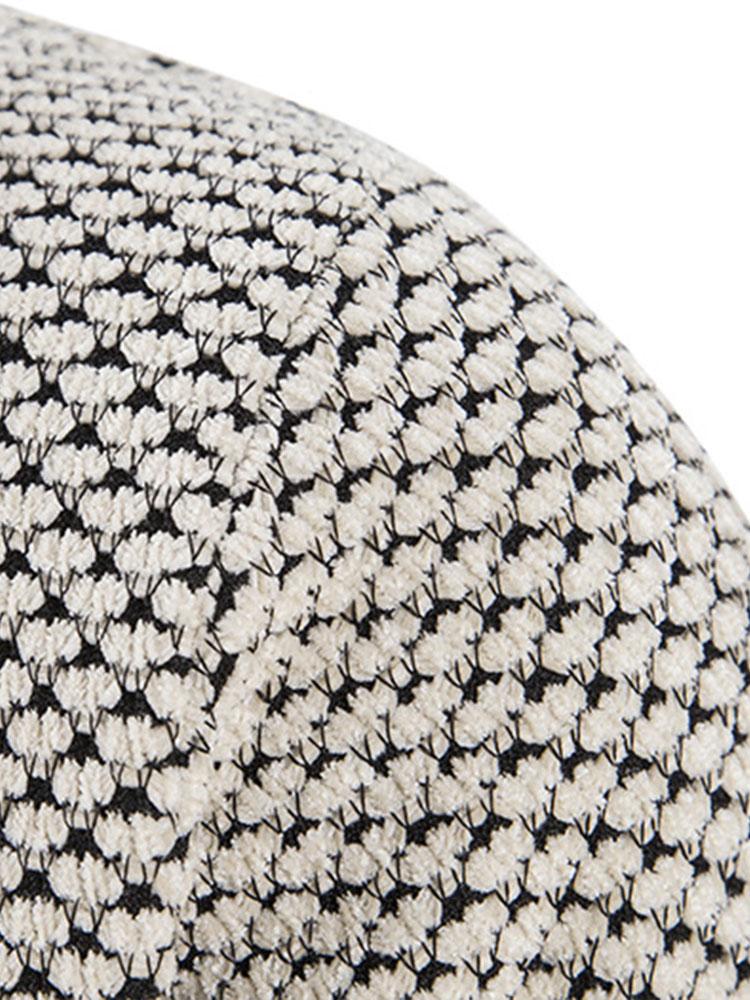 Teddy Lined Textured Hooded Jumper