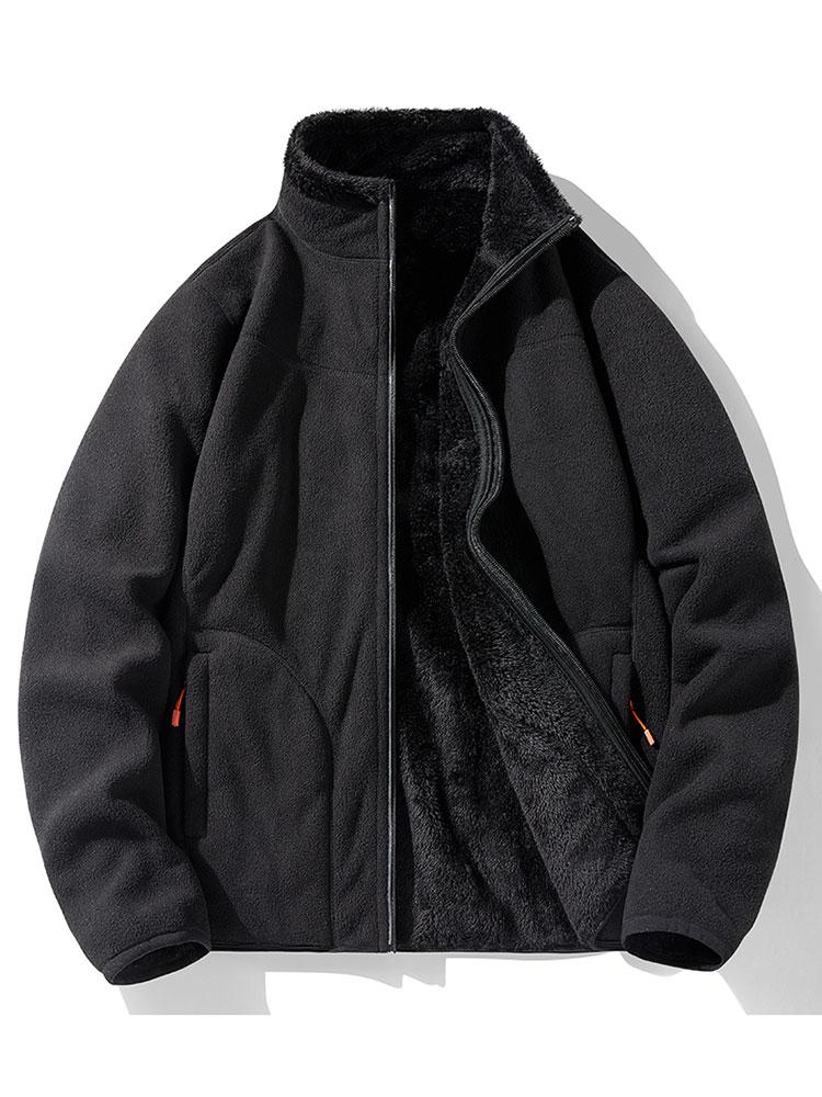 Reversible Teddy Fleece Coat