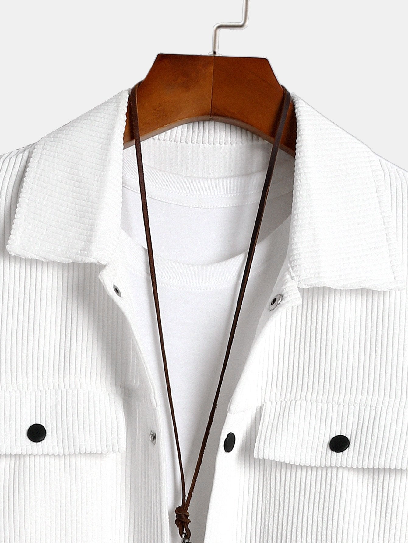 Corduroy Jacket With Pockets
