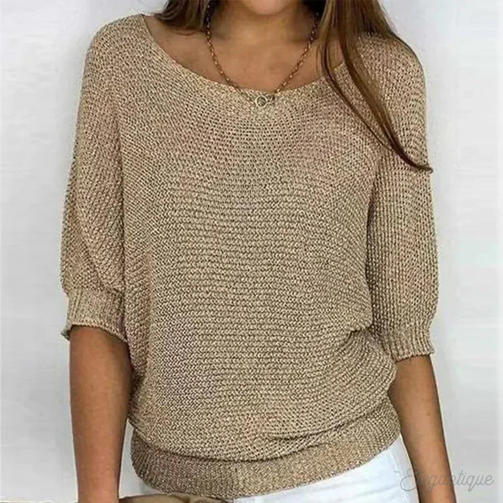 Brielle™ Oversized Knitted Sweater