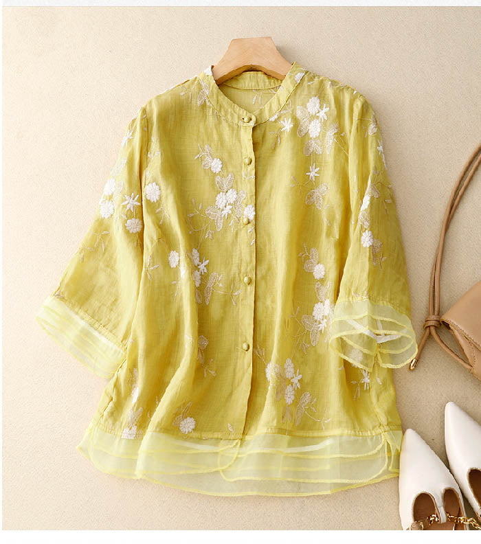 Tove™ Elegant Floral Blouse